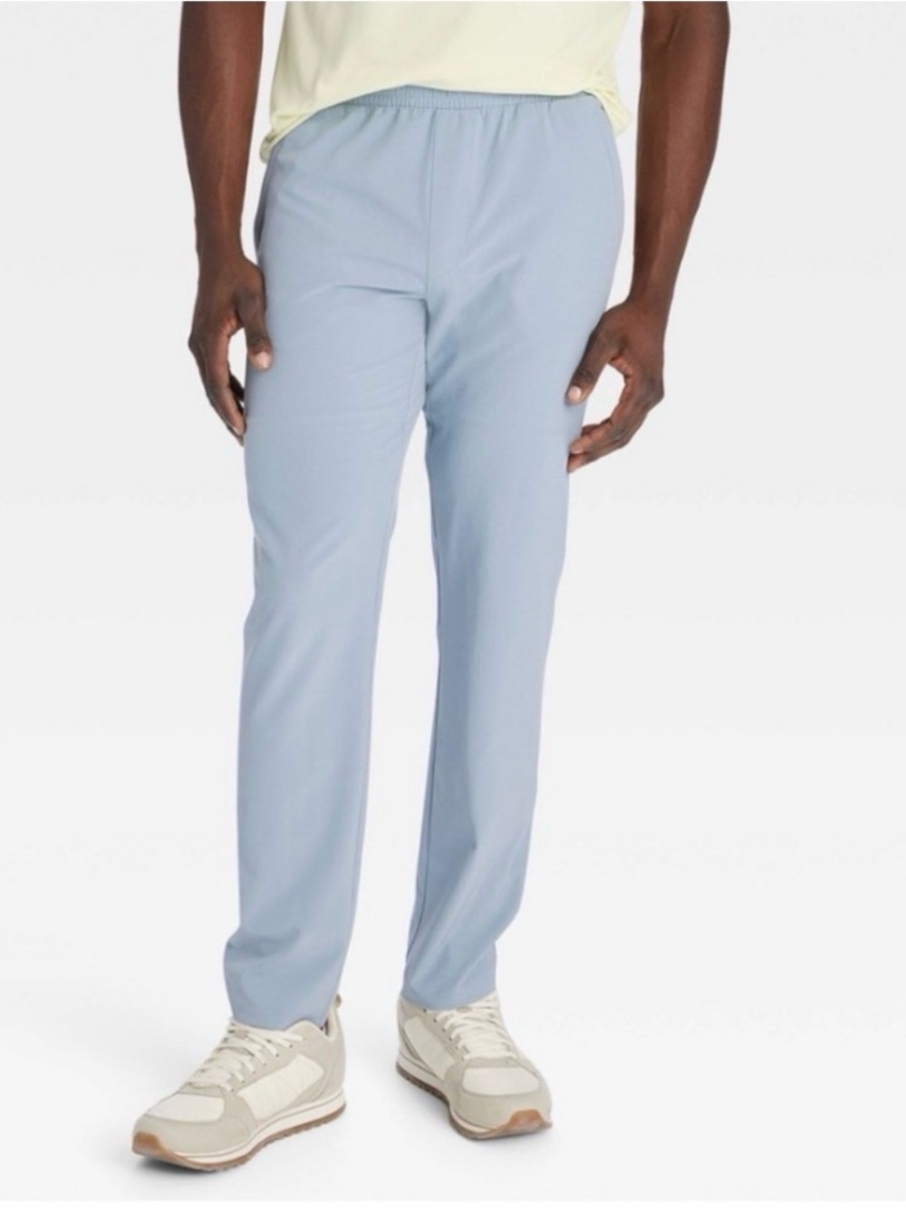 Men’s Medium Light Blue “All in Motion” Pants/ Joggers with Drawstring